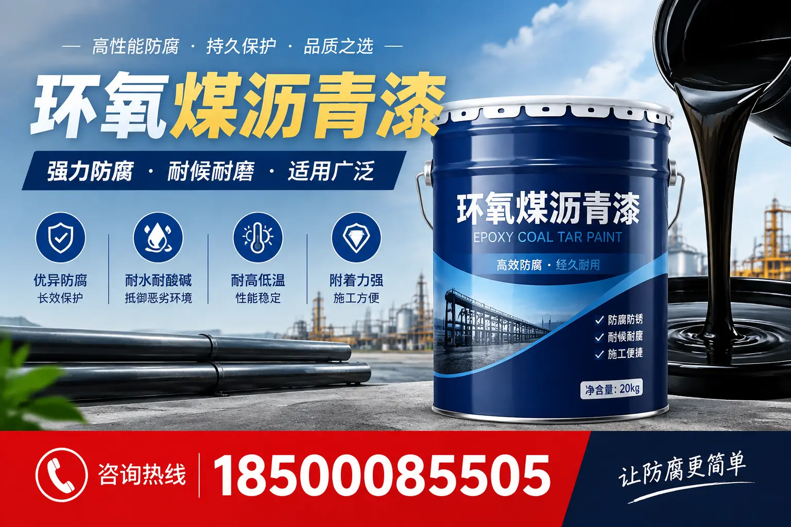 环氧煤沥青漆在不同气候条件下的表现分析,衡阳适用性